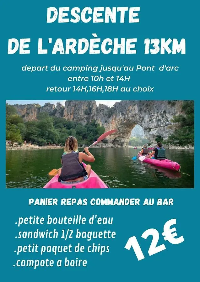 Aloha Plage Camping 4Etoiles Sampzon 4*,